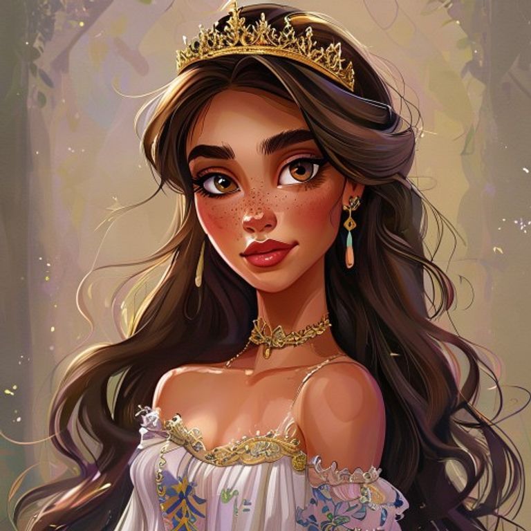 a jovem Princesa vai passar