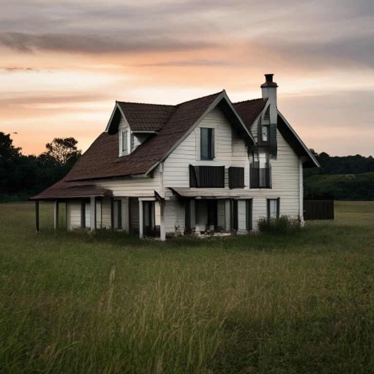 queria uma casa lá na roça