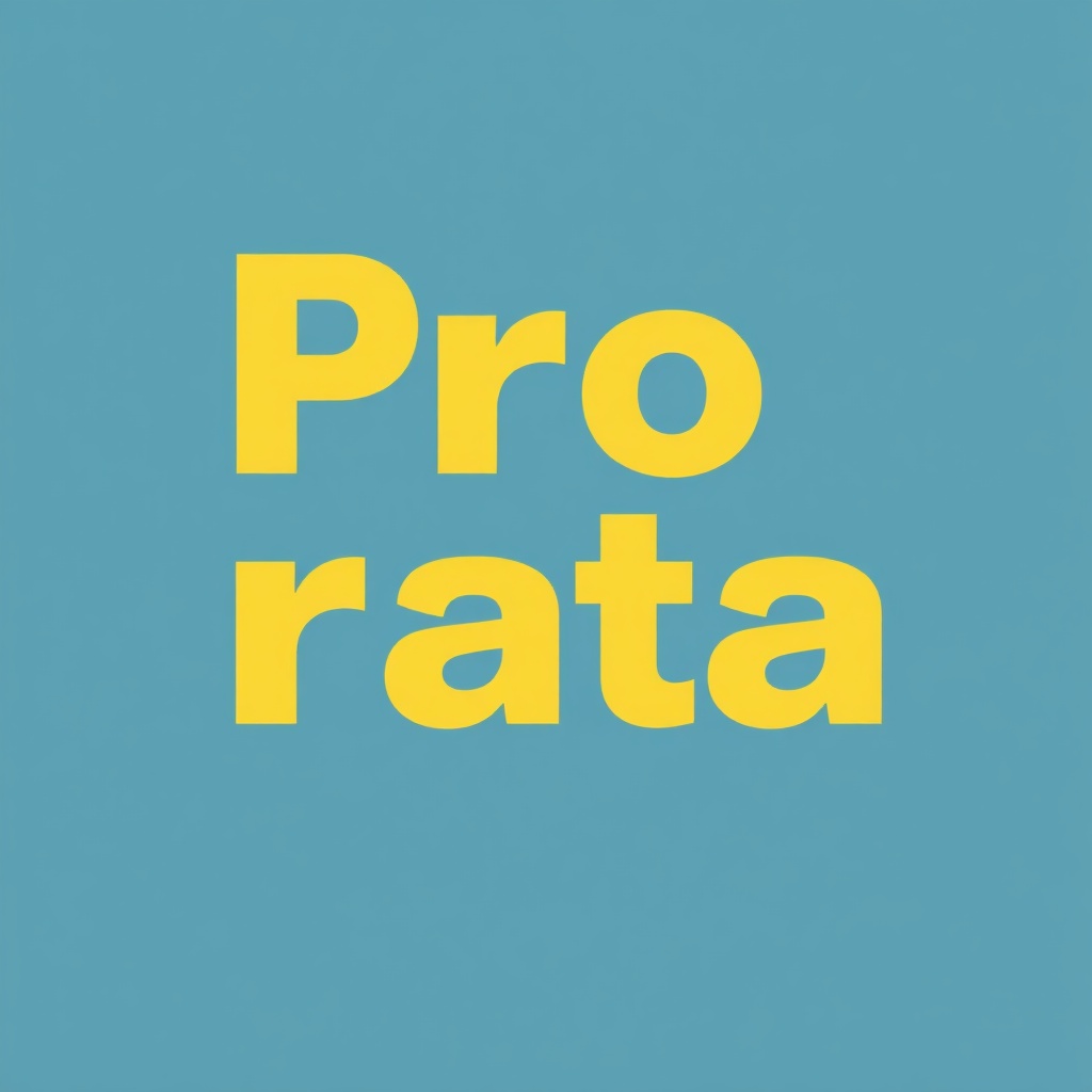 Pro rata (Em proporção)