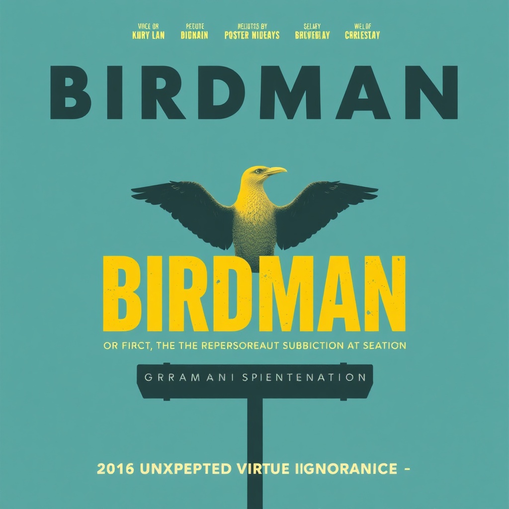 Birdman or (The Unexpected Virtue of Ignorance) (2014) (Film)