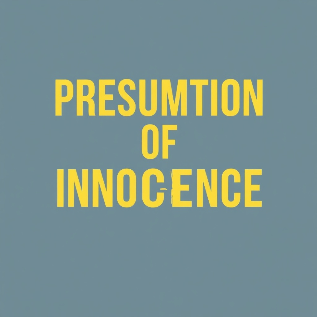 Presumption of innocence