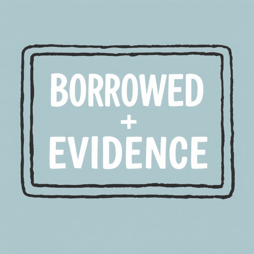 Borrowed Evidence