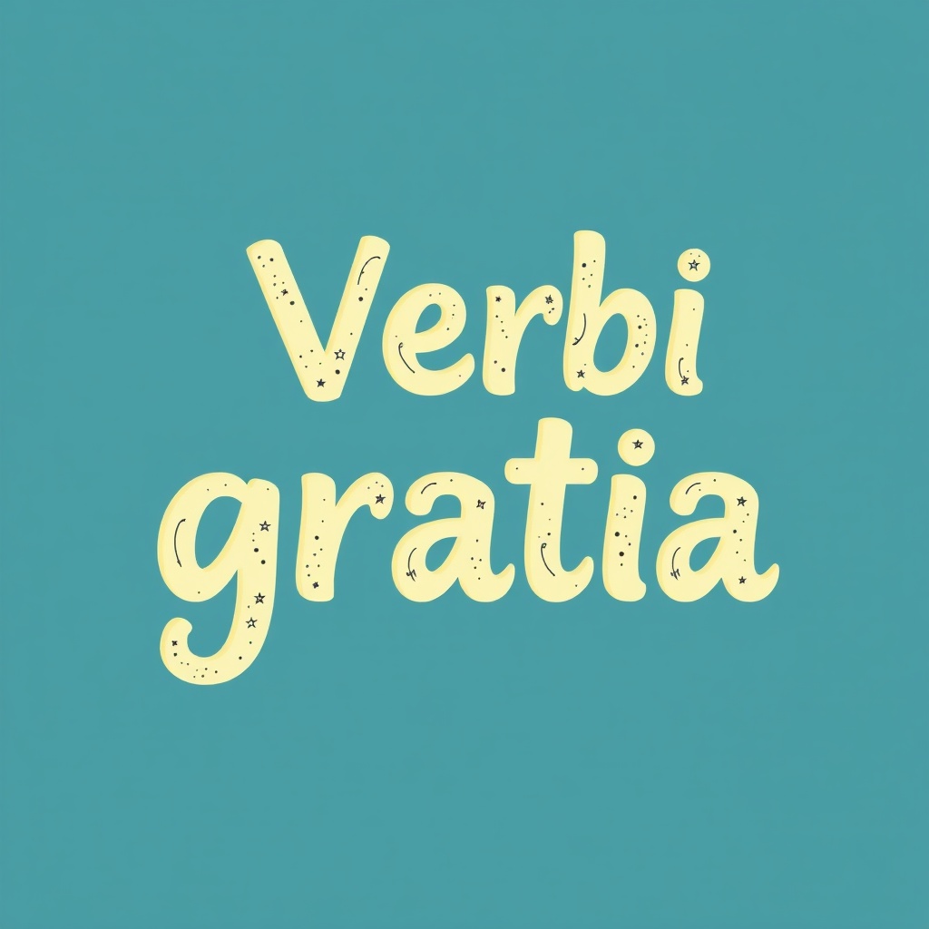 Verbi gratia (Por ejemplo)