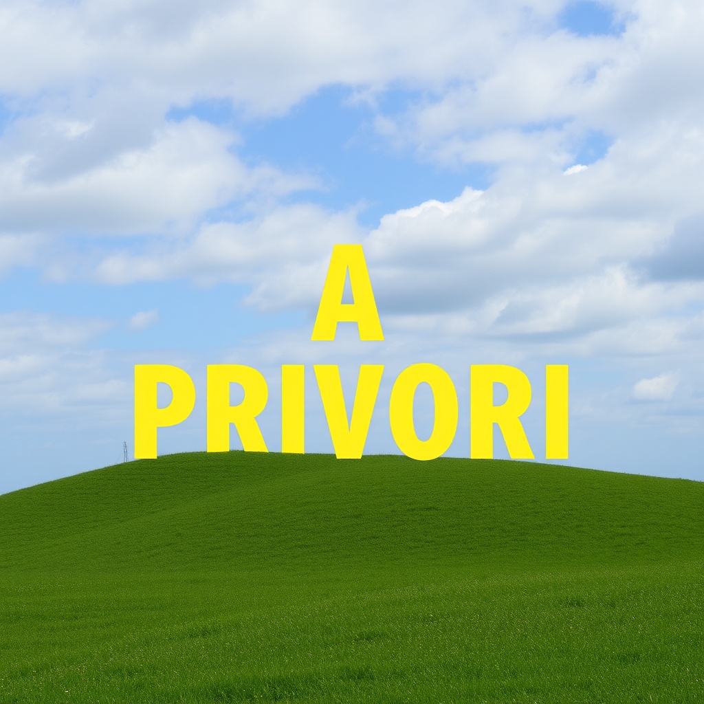 A priori (A partir do que vem antes)