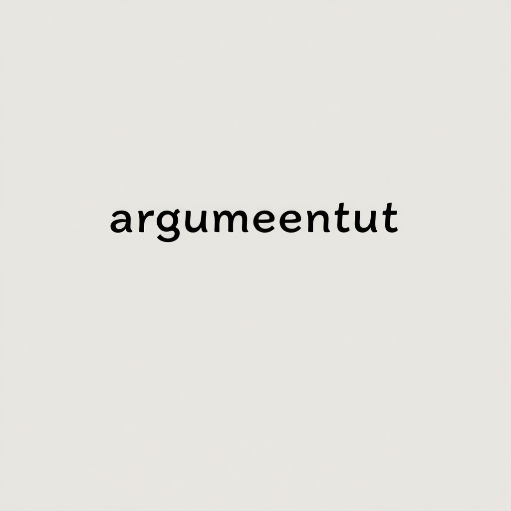 Ad argumentandum tantum (Solo para argumentar)