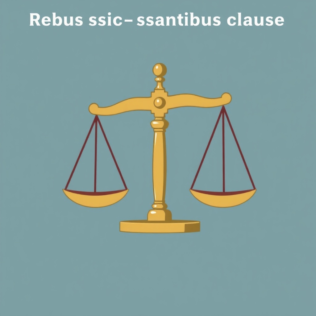 Rebus sic stantibus clause (Theory of Unforeseeability)
