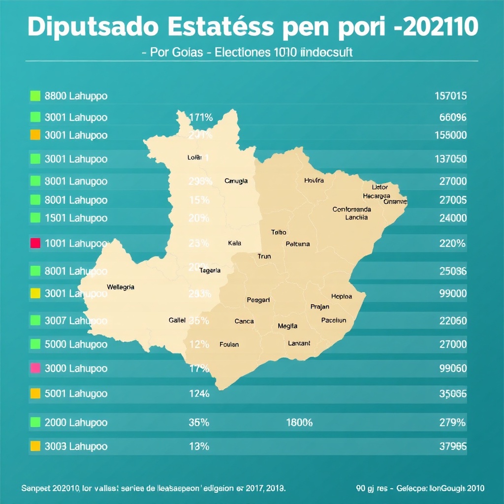 Diputados Estatales por Goiás, Elecciones 2010