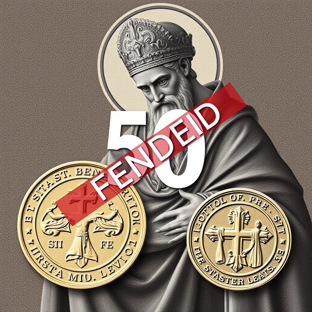 (PROMOTION ENDED) 50 St. Benedict Medals