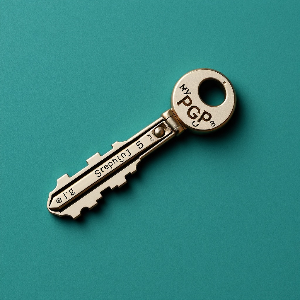 My PGP Public Key (Cryptography Special)