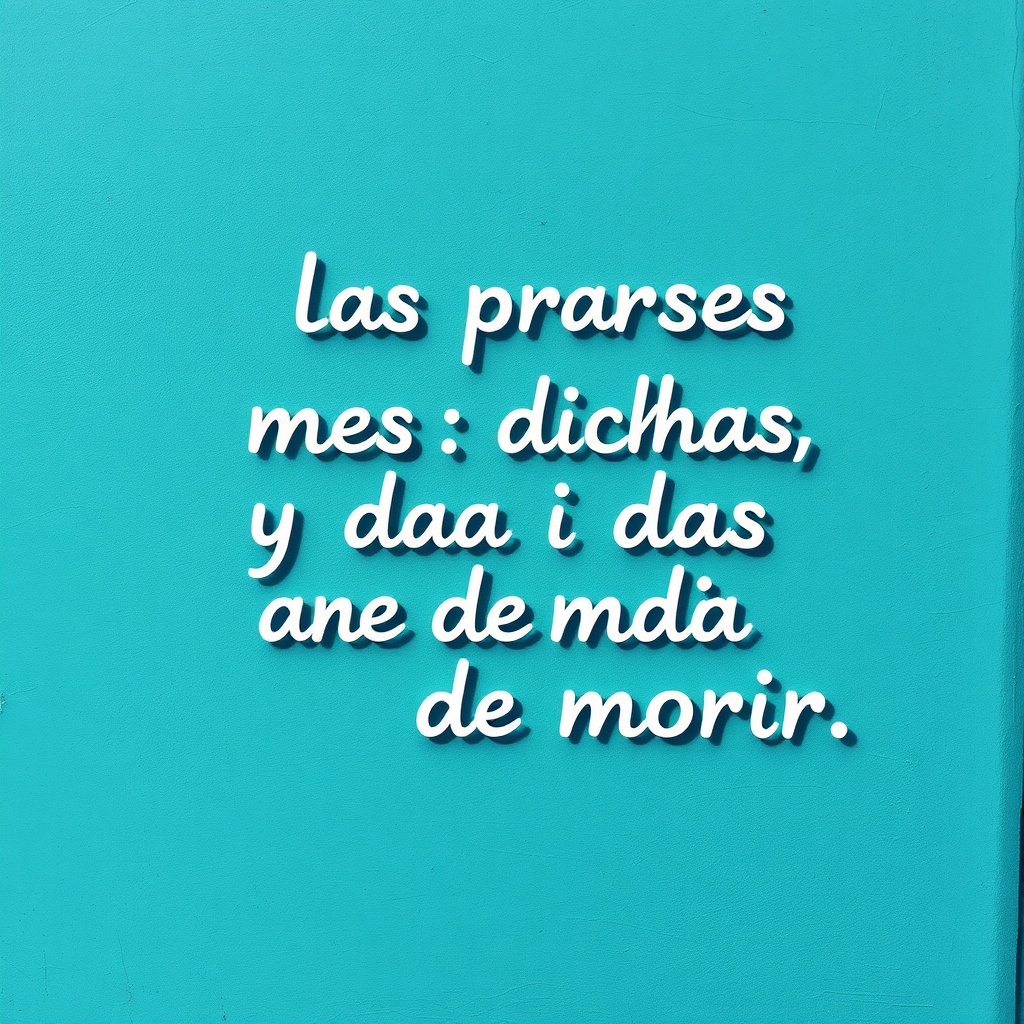 Las frases más dichas y oídas antes de morir