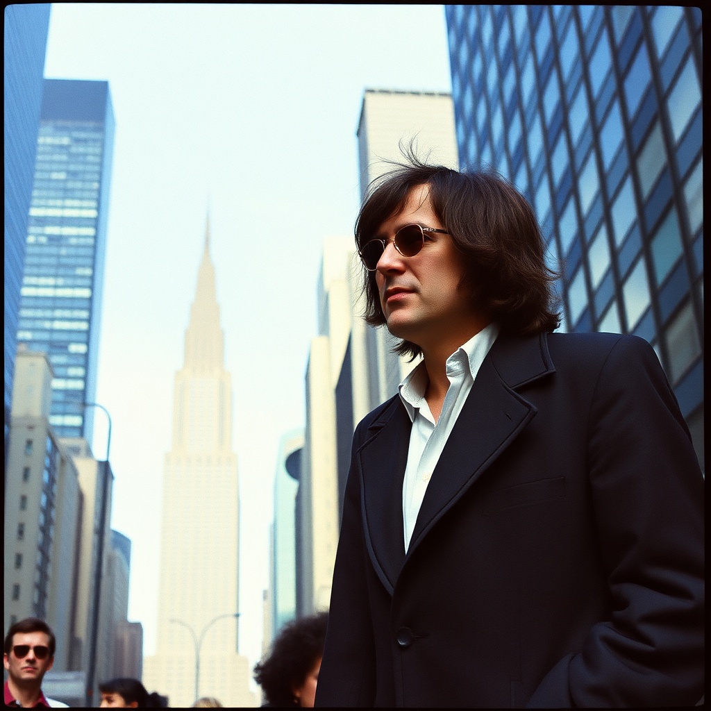John Lennon is assassinated in New York (1980)