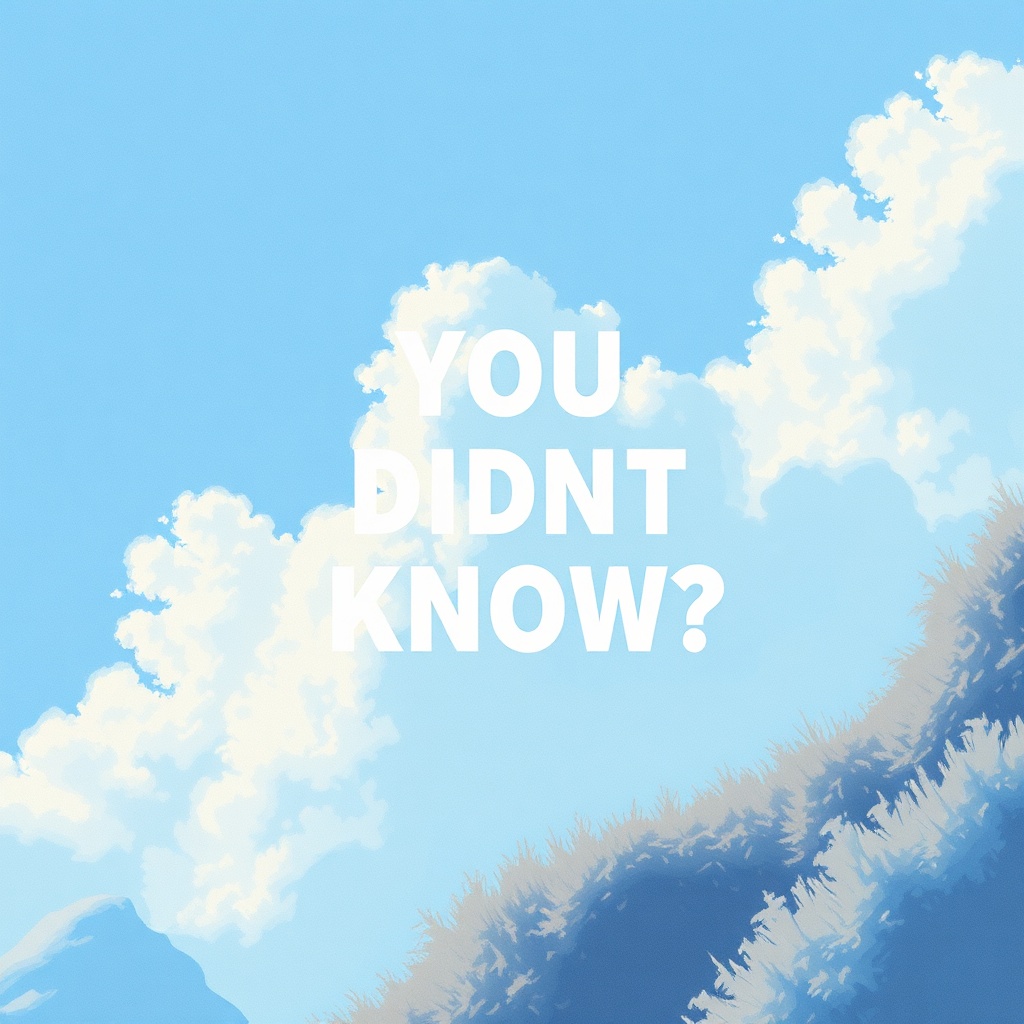 You Didn't Know??