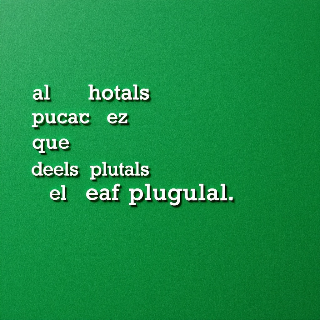 Palabras que cambian el significado del plural al singular