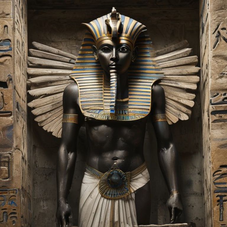 El misterio de la estatua de Akenatón